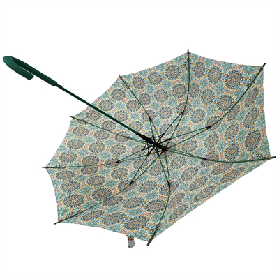 Gummierte Handgriffe Auto-Offenen Schließen Regenschirm für Hot Promotion in 190T Pongee Stoff