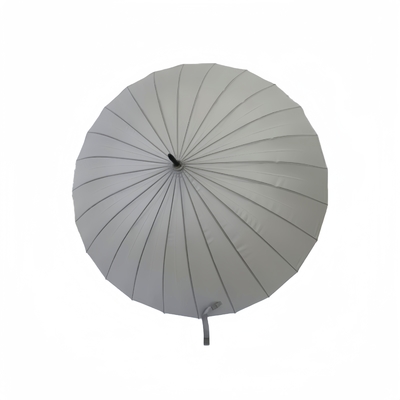 23 Zoll Super Winddichtes Holzgriff-Schirm mit 190 Tonnen Pongee Stoff 24 Rippen und 104cm offener Durchmesser