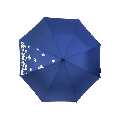 23 "Das gerade Oberflächenmuster eines Regenschirms verändert seine Farbe, wenn es Wasser ausgesetzt ist