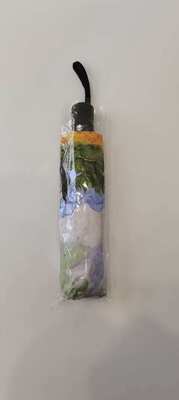 Vincent Van Gogh Art Blackout 3-fach automatischer Reiseschirm mit UV-Schutz und automatischem Öffnen und Schließen (21 Zoll-8k)