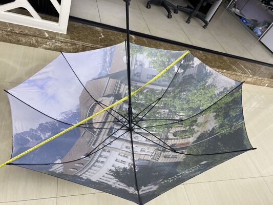 Großer Golfschirm mit Voll-Fiberglas-Gestell und Fiberglas-Schaft