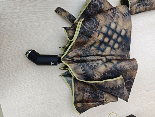 LED-beleuchtete automatische Öffnung/Schließung von Sicherheitsschirmen mit reflektierendem Streifen für die Nachtsichtbarkeit