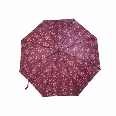 Wasserdicht klappbarer Regenschirm Kompaktes Design Tragegehäuse mit leichter tragbarer Reise-Schutz