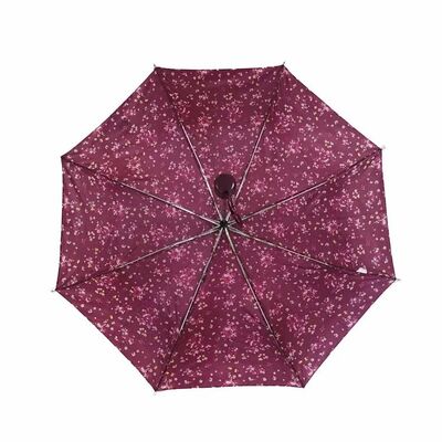 Wasserdicht klappbarer Regenschirm Kompaktes Design Tragegehäuse mit leichter tragbarer Reise-Schutz