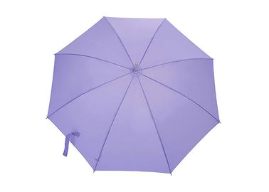 Purpurrote Aluminiumwelle Form-Griff des 23 Zoll-Regenschirm-Auto-offener einfacher Licht-J