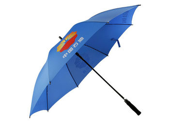 Größere Größen-förderndes Golf-Regenschirme EVA-Griff-Siebdruck-Selbstlogo