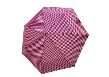 Fiberglas-Rohseide-faltbare Regenschirm-Rückseite umgekehrter fester Griff-Wind beständig