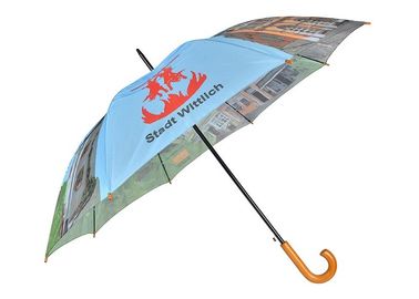 Fördernde Druckregenschirme des Durchmesser-120CM, fester Griff-großer Golf-Regenschirm