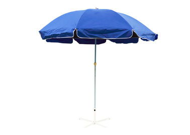 Sun schützen einziehbaren Strandschirm, Sonnenblende-Regenschirm für Strand zwei Schichten