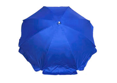 Sun schützen einziehbaren Strandschirm, Sonnenblende-Regenschirm für Strand zwei Schichten