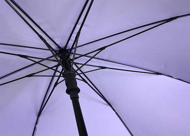 Automatische lange Wellen-purpurroter Golf-Regenschirm, windundurchlässiger Zoll 8 Pannels der Golf-Regenschirm-27