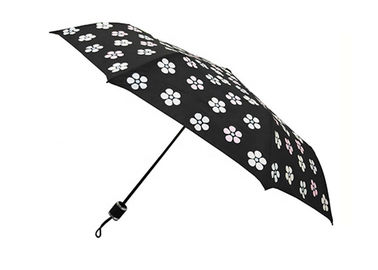 Farbänderungs-magischer starker faltbarer Regenschirm mit Aluminiumwelle