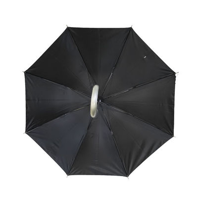 Kunststoffgriff-Polyester-Rohseide kundenspezifischer Logo Golf Umbrellas
