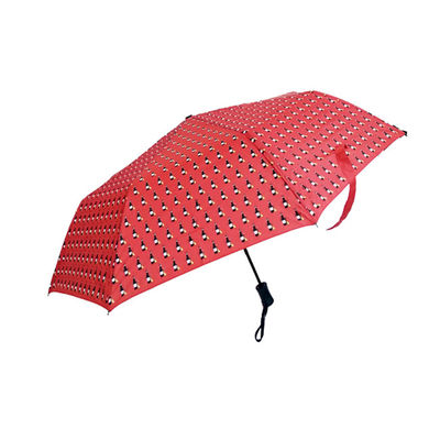 34&quot; Metall versieht faltenden kompakten Regenschirm des Golf-drei mit Rippen