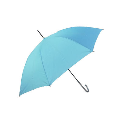 Auto öffnen 23&quot; *8K-Klassiker-Stock-Regenschirm mit J-Form-Kunststoffgriff