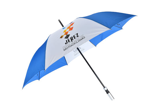 Rippen-manueller windundurchlässiger Golf-Regenschirm AZO freies 23&quot; 8