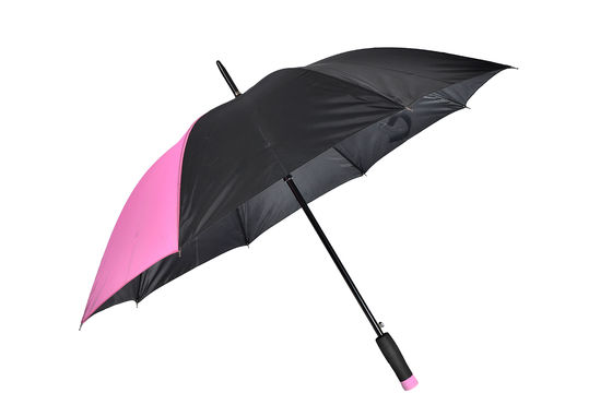 Rippen-manueller windundurchlässiger Golf-Regenschirm AZO freies 23&quot; 8