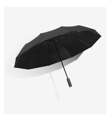 Rohseide-Gewebe faltbaren Regenschirm des Normallack-3 imprägniern
