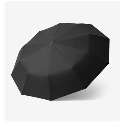 Rohseide-Gewebe faltbaren Regenschirm des Normallack-3 imprägniern