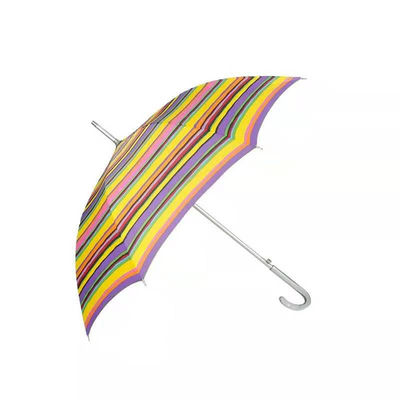 Leichte Aluminiumwellen-windundurchlässige Golf-Regenschirme