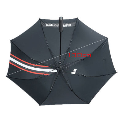 Metall versieht 8 Platten-fördernde Golf-Regenschirme mit Rippen