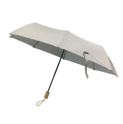 Heißer verkaufender windundurchlässiger faltbarer Reise-Regenschirm mit beschichtendem UVgewebe
