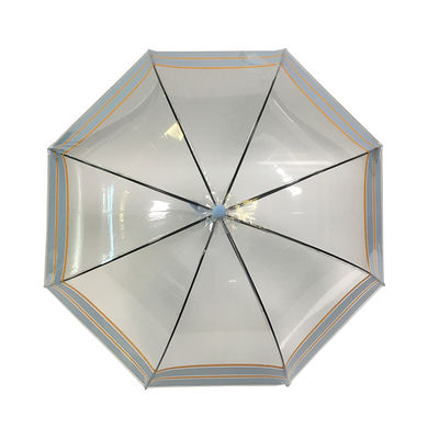70cm volle Druckpoe Plastikkinder sehen durch Regenschirm