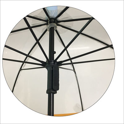 70cm volle Druckpoe Plastikkinder sehen durch Regenschirm