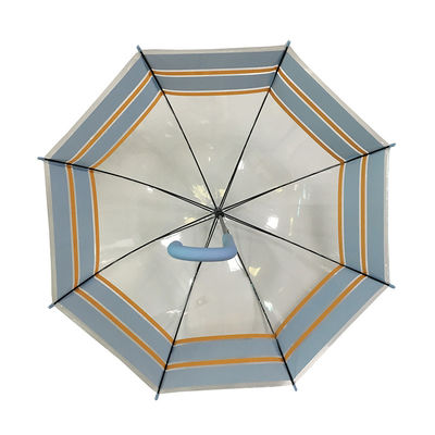 70cm volle Druckpoe Plastikkinder sehen durch Regenschirm