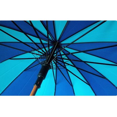 Automatischer offener Holzgriff-großer Golf-Regenschirm PAHS windundurchlässig