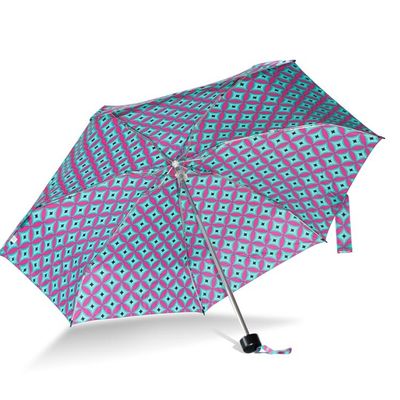 Faltbarer Regenschirm PAHS leichte Kunststoffgriff-fünf