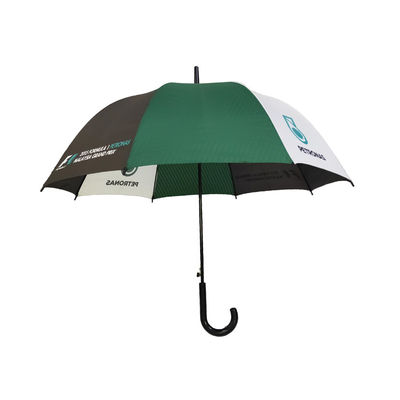 Windundurchlässige Rippen kundenspezifischer Logo Golf Umbrellas For Advertisement 23 Zoll-8
