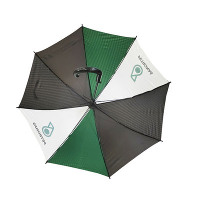 Windundurchlässige Rippen kundenspezifischer Logo Golf Umbrellas For Advertisement 23 Zoll-8