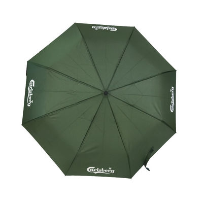 21 Zoll-Aluminiumoxid-Reise-faltbarer Regenschirm kundenspezifisches LOGO
