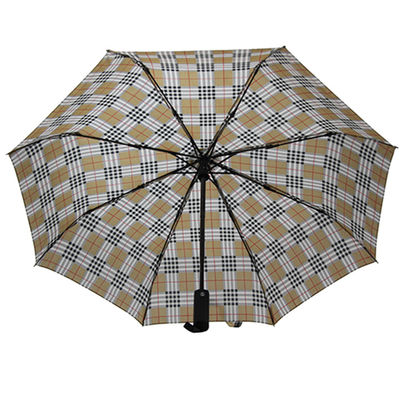 8mm Metallwellen-volles automatisches Regenschirm-Streifen-Muster für Geschäftsleute