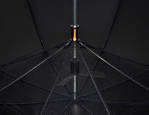 Sommer-Explosions-Regenschirm-Fan der Rohseide-190T mit Kunststoffgriff