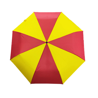TUV bestätigte den Regenschirm der faltbaren Männer des Polyester-190T windundurchlässigen