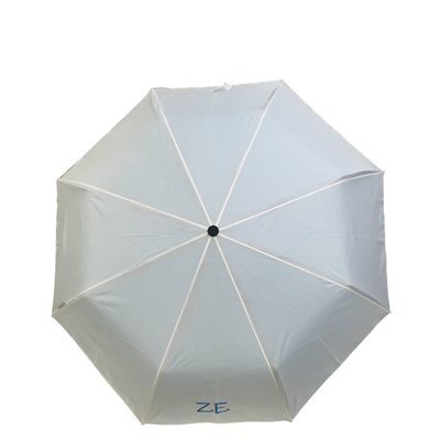 Offene nahe SelbstDoppelschicht-kompakter faltender Regenschirm mit doppelten Fiberglas-Rippen