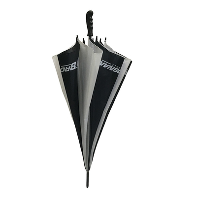 Golf-Regenschirm des Durchmesser-130CM des Polyester-190T mit Metallrahmen