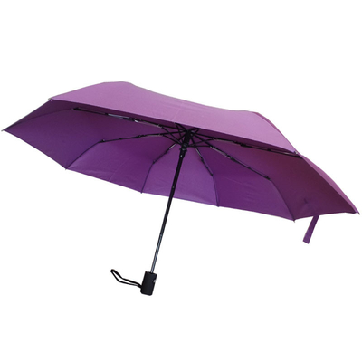 Windundurchlässige Rohseidegewebe Falte Mini Umbrella With Fiberglass Frame