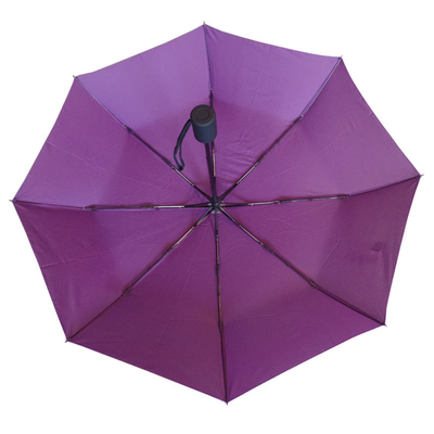 Windundurchlässige Rohseidegewebe Falte Mini Umbrella With Fiberglass Frame