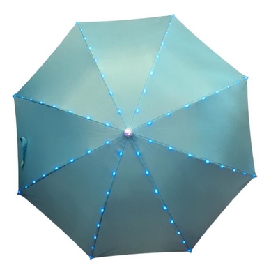 Des Durchmesser-80CM offener LED Licht-Regenschirm Rohseide-des Handbuch-für Kinder