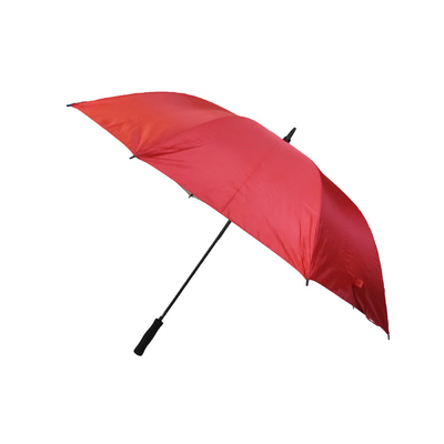 UVpolyester-Gewebe-gerader Regenschirm des schutz-190T mit silberner Beschichtung