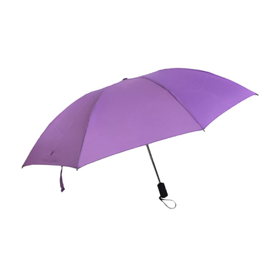 Windundurchlässiger faltender Rohseide-Gewebe-fördernder Regenschirm