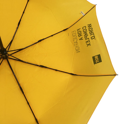 automatischer offener naher windundurchlässiger faltbarer Regenschirm des Nylongewebe-190T