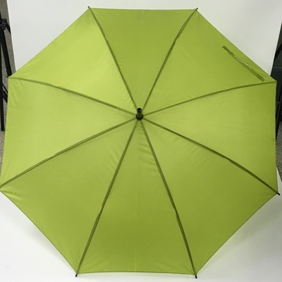 Fördernde RPET-Rohseide-offener Stock-Regenschirm-Selbstdurchmesser 105cm