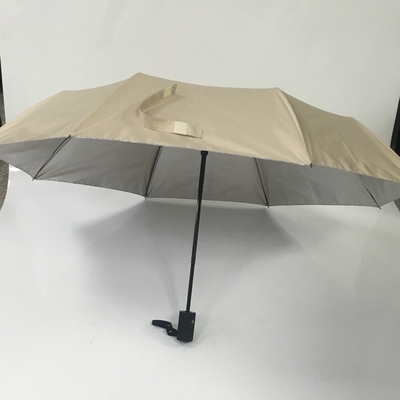 190T Sonnenschutz-Regenschirm der Rohseide-UPF30+ mit UVbeschichtung