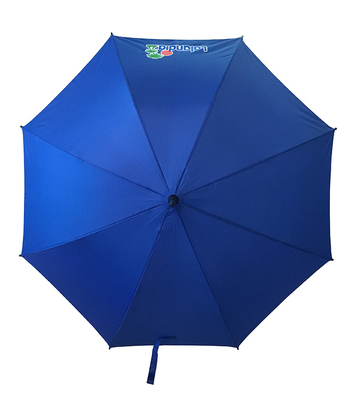 Manuelle offene Fiberglas-Wellen-Rohseide-kleiner Golf-Regenschirm