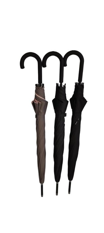 Automatischer Stockschirm mit Fiberglasgestell, 23 Zoll Größe und strapazierfähigem Polyestergewebe