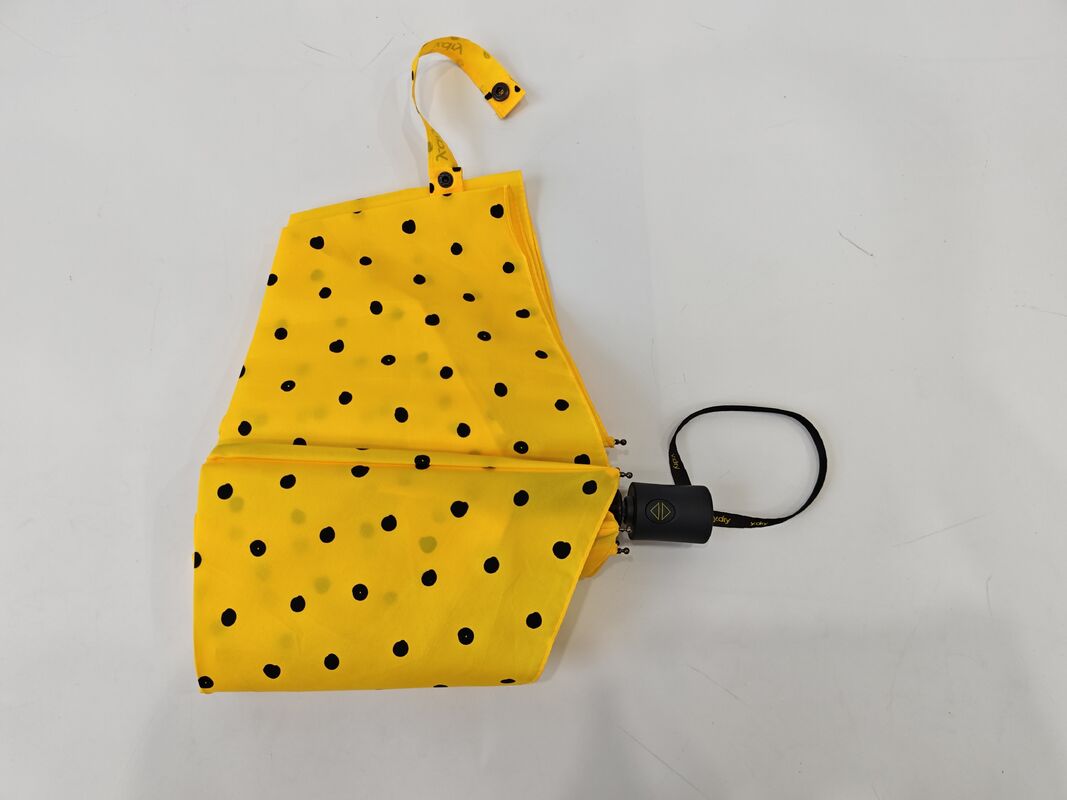 105 cm offener Durchmesser Automatischer Reiseschirm mit Gummibeschichtungsgriffe und 26 cm Klapplänge für eine einfache Portabilität